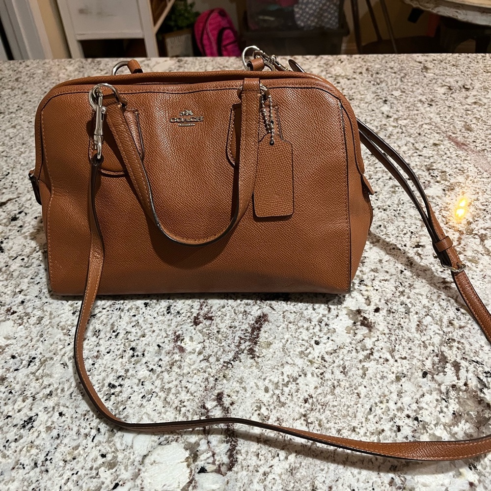 Brown COACH purse